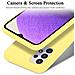 Custodia Compatibile Con Samsung Galaxy A33 5g In Liquid Giallo - Coperchio Protettivo In Silicone Tpu Flessibile - Foto miniatura 4