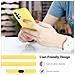 Custodia Compatibile Con Samsung Galaxy A33 5g In Liquid Giallo - Coperchio Protettivo In Silicone Tpu Flessibile - Foto miniatura 6