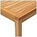Tavolo Da Pranzo Per Giardino 110x110x77 Cm In Massello Di Teak - Foto miniatura 2
