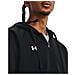 Ua Rival Fleece Fz 1379767-001, Uomini, Nero, Xxl - Foto miniatura 2