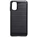 Custodia B-case Tpu Silicone Cover Case Per Motorola Moto G22 Carbon Metal Black - Foto miniatura 2