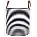 Cesta Cotone Bianco E Nero 42 Cm Ichka - Foto miniatura 6