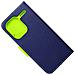 Custodia A Libro Book Cover Case Per Xiaomi Redmi Note 13 Pro+ - Note 13 Pro Plus Navy-lime - Foto miniatura 3