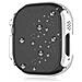 Cover+pellicola Proteggi Schermo Per Apple Watch 9/8/7 45mm Silver - Foto miniatura 6