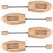 Tendiscarpe 2 Paia Eu 35-38 Legno Massello Di Loto - Foto miniatura 1