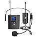 Microfono Wireless Archetto - Nero - Plastica - 3,1x2x9,3 Cm - Foto miniatura 1