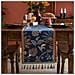 Elegante Runner Da Tavolo Floreale Blu Con Nappe  Xl - Foto miniatura 1
