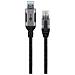 70299 adattatore per inversione del genere dei cavi USB A RJ-45 Nero, Argento - Foto miniatura 4