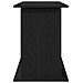 Supporto Acquario 121x41x58 cm Legno Multistrato Rovere Nero - Foto miniatura 2