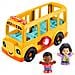 Fisher-price Little People-lo Scuolabus-veicolo A Spinta Musicale Hyt03 - Foto miniatura 1