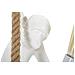 Lampada A Sospensione Scimmia - Bianco - Poliresina - 27x32x60 Cm - Foto miniatura 2