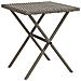 Lettini Prendisole 2 pz con Tavolino Grigio in Polyrattan - Foto miniatura 8