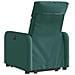 Poltrona Alzapersona Massaggiante Verde Scuro in Tessuto - Foto miniatura 4