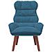 Poltrona Relax Blue Velvet - Foto miniatura 4