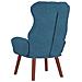 Poltrona Relax Blue Velvet - Foto miniatura 6
