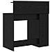 Scrivania con Spazio di Archiviazione Rovere Nero 90x48x101.5 cm Legno ingegnerizzato - Foto miniatura 6
