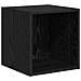 Set mobile TV 4 pcs Rovere nero 37 x 37 x 142.5 cm - Foto miniatura 5