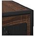 Comodino Rovere marrone 41.5 x 26 x 60.5 cm Legno multistrato - Foto miniatura 9