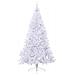 Albero di Natale artificiale Bianco 240 cm PVC e Acciaio - Foto miniatura 4