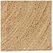 Tappeti per area Quadrato Marrone 200 x 200 cm Juta - Foto miniatura 5