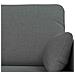 Divano 2 pcs Grigio scuro 198 x 78 x 80 cm Tessuto - Foto miniatura 6