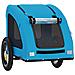 Rimorchio da Bici per Animali Blu Oxford e Ferro - Foto miniatura 5