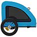 Rimorchio da Bici per Animali Blu Oxford e Ferro - Foto miniatura 7