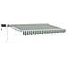 Cornice per Tenda Manuale con LED Verde e Bianco 3 x 2,5 m - Foto miniatura 1