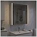 Mobiletto per specchio da bagno Bianco 63,5 x 15,5 x 70 cm - Foto miniatura 2