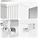 Set di mobili per il bagno 5 pcs Bianco - Foto miniatura 8