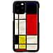 Custodia Per Iphone 11 Pro, Mondrian Nera - Foto miniatura 2