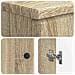 Armadio per Lavabo da Bagno BREDA Rovere Sonoma - Foto miniatura 8