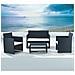 Set da Giardino 2 Poltrone Tavolo e Divano - Modello Valencia - Foto miniatura 1