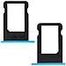 Slot Adattatore Scheda Nano Sim Per Apple Iphone 5c - Blu - Foto miniatura 2