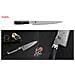 Coltello Santoku Cm 18 Con Affilatura Simmetrica Serie 5000 Fcd Di - Foto miniatura 3