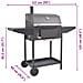 Barbecue A Carbonella Con Ripiano Inferiore Nero - Foto miniatura 6