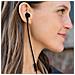 Auricolari Stereo In-ear Telecomando Jack 3.5mm Nero - Foto miniatura 3