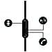 Auricolari Stereo In-ear Telecomando Jack 3.5mm Nero - Foto miniatura 7