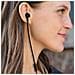 Auricolari Stereo In-ear Telecomando Jack 3.5mm Nero - Foto miniatura 9
