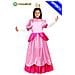 Costume Principessa Rosa ""taglia M 6/7 Anni"" Vestito Carnevale Principesse - Foto miniatura 1