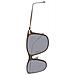London Hsb86310155 Occhiali Da Sole, Grigio (gris), 55 Uomo - Foto miniatura 2