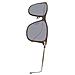 London Hsb86310155 Occhiali Da Sole, Grigio (gris), 55 Uomo - Foto miniatura 3