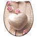 Tavoletta WC Duroplast Chiusura Ammortizzata ROMANTIC Stampato - Foto miniatura 1
