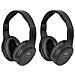 FRS 1580 TW Set 2 Cuffie TV Stereo Padiglione Auricolare Nero con Base Ricevitore RF Wireless  - Foto miniatura 4