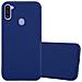 Custodia Compatibile Con Samsung Galaxy A11 Eu / M11 In Candy Blu Scuro - Coperchio Protettivo In Silicone Tpu Flessibile - Foto miniatura 1