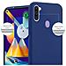 Custodia Compatibile Con Samsung Galaxy A11 Eu / M11 In Candy Blu Scuro - Coperchio Protettivo In Silicone Tpu Flessibile - Foto miniatura 5