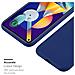 Custodia Compatibile Con Samsung Galaxy A11 Eu / M11 In Candy Blu Scuro - Coperchio Protettivo In Silicone Tpu Flessibile - Foto miniatura 6