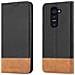 Custodia Compatibile Con Lg G2 In Nero Marrone - Coperchio Protettiva Con Chiusura Magnetica, Funzione Stand E Tasca Per Le Carte - Foto miniatura 8