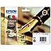 T1636 Pen and Crossword Multipack 16XL Originale Nero / Ciano / Magenta / Giallo per WF-2010W / WF-2510WF/ WF-2520NF - Foto miniatura 1