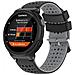 Cinturino Per Orologio In Silicone Garmin Forerunner 220, 230, 235, 630, 620, 735xt, Approach Black - Foto miniatura 3